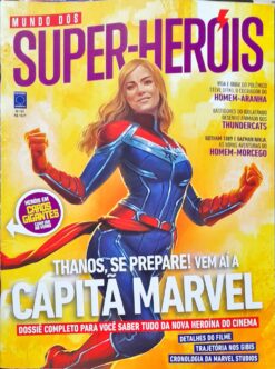 Revista Mundo Super Heróis Nº 101 Capitã Marvel