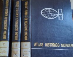 Moderna Enciclopédia de Geografia e História - volumes 2, 3 e 4