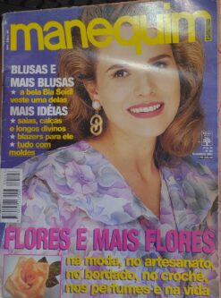 Revista Manequim Nº 405 Setembro 1993 Com moldes