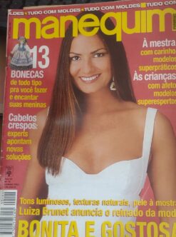 Revista Manequim Nº 406 Outubro 1996 Com moldes