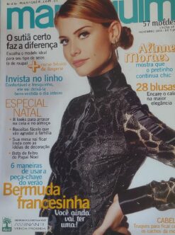 Revista Manequim Nº 551 Novembro 2005 Com moldes
