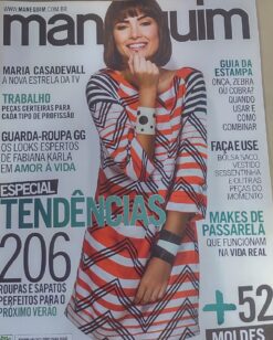 Revista Manequim Nº 653 Setembro 2013 Com moldes
