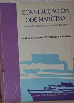 Construção da Ode Marítima - Maria do Carmo de Siqueira Batalha