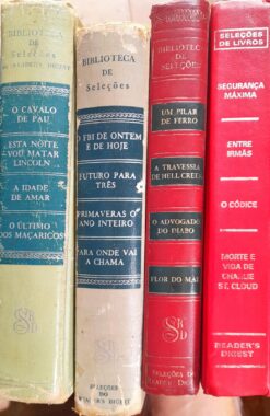 Kit 4 Livros Seleções do Reader s Digest
