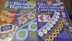 Revista Agulha Na Mâo Bicos Barrados Crochê Nº 3 e 27