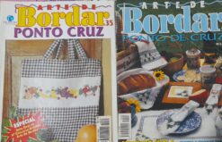 Revista Arte De Bordar Ponto Cruz Nº 22 e 35