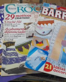 Revista Barrados e Barradinhos De Crochê Nº 3, 38 e 12