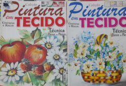 Revista Col. Pintura Em Tecido Gravuras E Riscos Nº 37 e 38