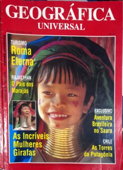 Revista Geográfica Universal nº 239 Dezembro 1994 As Incríveis Mulheres Girafas