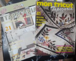 Revista Mon Tricot Tapeçaria Ano 19 nº 1 e Tapeçaria 19