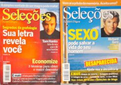 Revista Seleções Readers Digest Setembro 2001 e Abril 2003