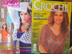 Revistas Crochê Sandra Nº 6 e Crochê Nº 9